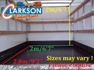 Luton box van for hire
