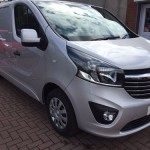 Vivaro LWB 'Sportive' from the front Vivaro LWB 'Sportive' van for hire