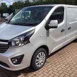 Vivaro LWB 'Sportive' from the front, left hand side Vivaro LWB 'Sportive' van to rent
