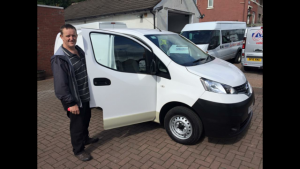 Clarkson Van Hire: always happy to support charities. 1 Small vans, Transit vans, Luton box vans