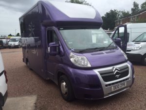 No horse play here at Clarksons! 2 horse box sales scotland