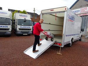 clarkson van hire for moving house