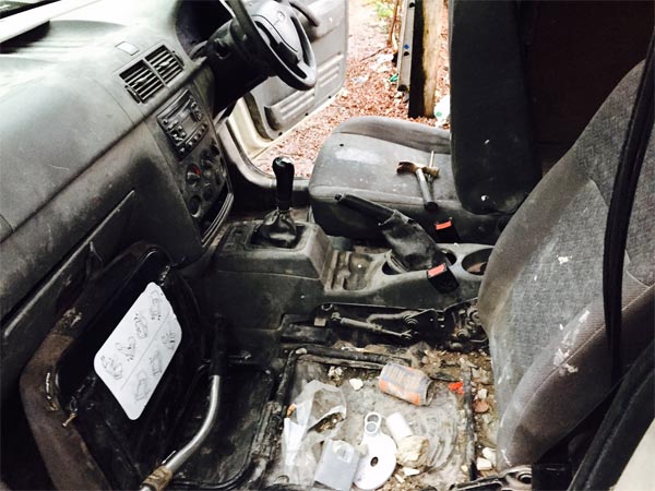 Ford Connect van received as part exchange