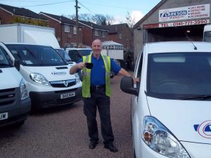 Farewell to 'Mr J'...18 Years of Sterling Service 1 Leslie Jessiman after 18 years of loyal service with Clarksons.
