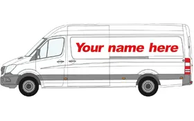 Mercedes LWB Sprinter Van For Hire From Clarkson Car and Van Hire