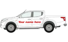 Mitsubishi – L200 Double Cab Available to Hire Glasgow