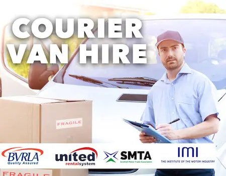 Van rental for the parcel delivery industry